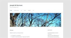 Desktop Screenshot of jwnorman.com