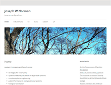 Tablet Screenshot of jwnorman.com